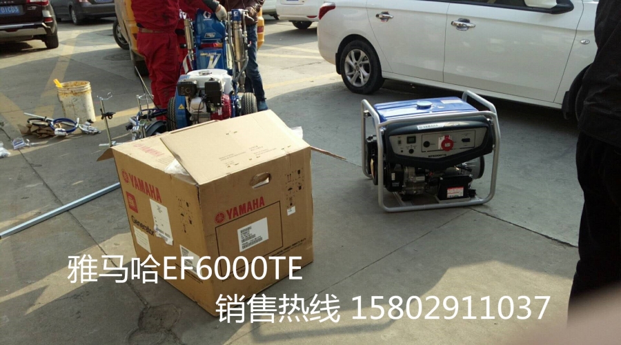 雅馬哈三相發電機EF6000TE交付西安咸陽國際機場